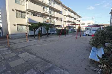 敷地に隣接する公園