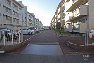 駐車場の出入口