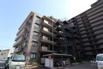 パークシティ新瀬戸1番街　ライトスクエアの外観（北西側から）