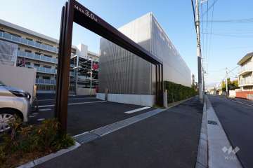 駐車場の出入口
