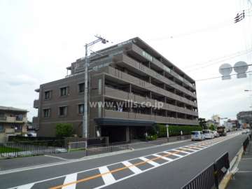 ステイツ千里山田プリズムの外観（北西側から）