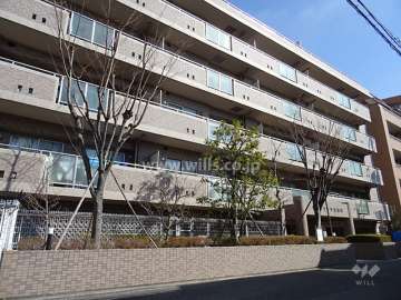 セントラル千里山西の外観（南西側から）