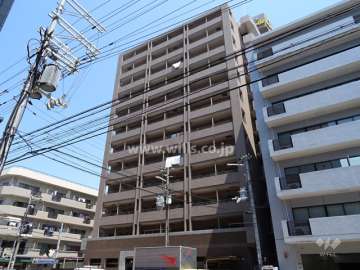 中央メルヴェール江坂の外観（南西側から）