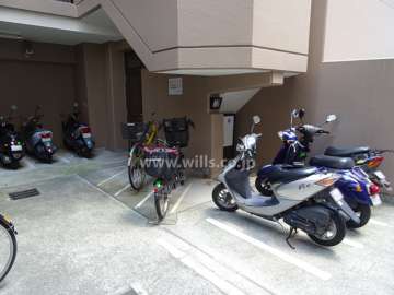 バイク置場