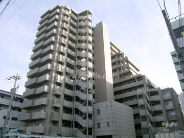 イトーピア江坂バルフラットの外観（北西側から）