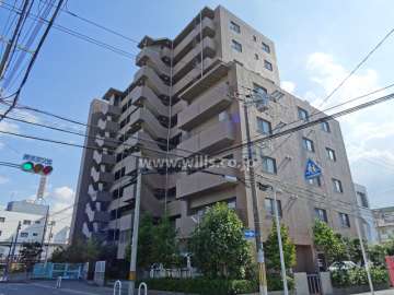 リベールシティ吹田の外観（北西側から）