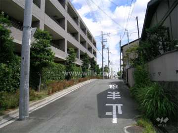 敷地南側の道路