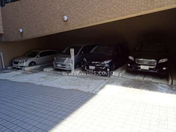 敷地内機械式駐車場