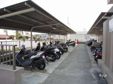 バイク置場