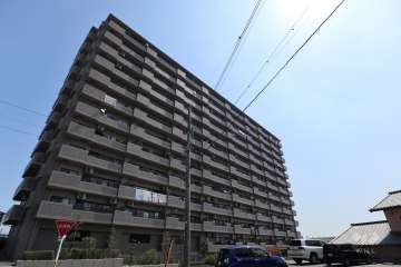 アピエス共和イーストヒルズの外観（北西側から）