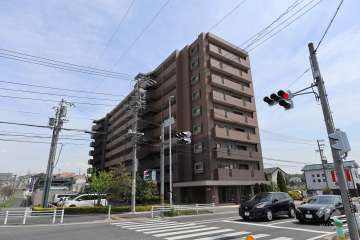 ライオンズ大府パークガーデンの外観（北西側から）