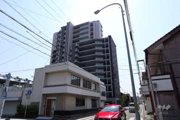 デュオヒルズ大府ザ・レジデンスの外観（北西側から）