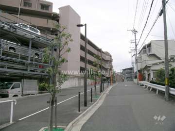 敷地北側の道路