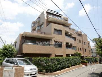 ダイアパレス豊中城山の外観（北西側から）