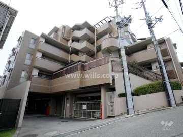 ダイアパレス豊中城山の外観（北東側から）