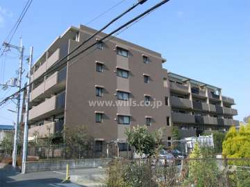 コスモ豊中桜の町の外観（南東側から）