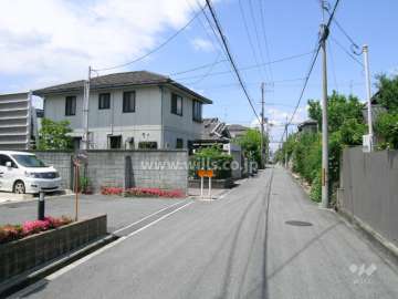 敷地北側の道路