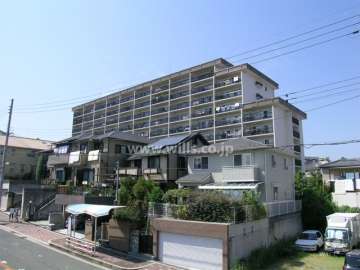 藤和吹田コープの外観（南側から）
