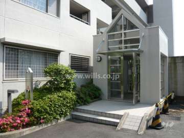 A棟のエントランス