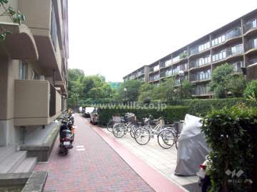 各住戸前の通路部分