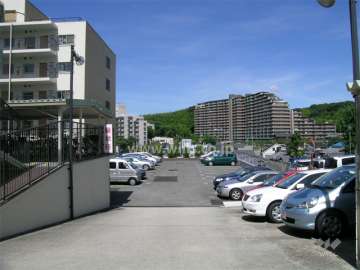 敷地内の駐車場