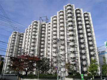 南千里グリーンハイツの外観（南側から）