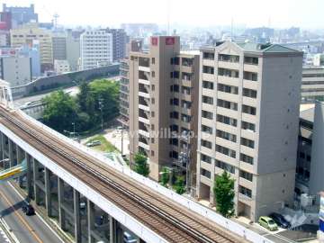 ディナスティ緑地公園の遠景