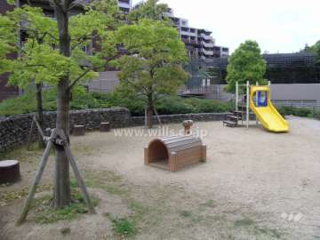 敷地に隣接する公園