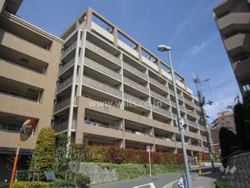 豊中ロジュマン少路　ブライトコートの外観（南西側から）