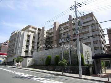 豊中ロジュマン少路　ブライトコートの外観（北西側から）