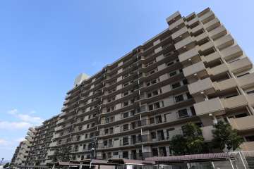 瀬戸水野パークホームズの外観（北西側から）