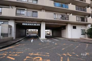 駐車場の出入り口