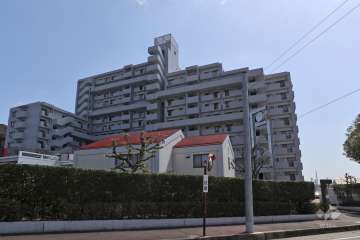 パークシティ水野　B棟の外観（北西側から）