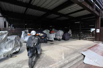バイク置場