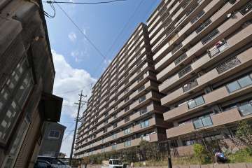 パークシティ新瀬戸2番街スカイスクエアの外観（南東側から）