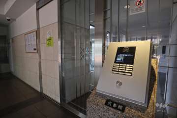 オートロックの操作盤