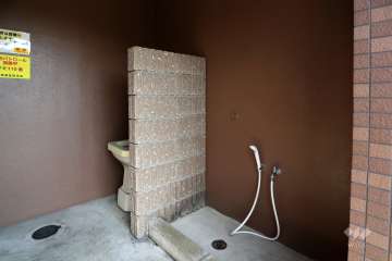 ペットの洗い場