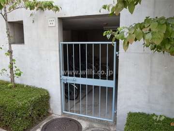 屋内にある駐輪場