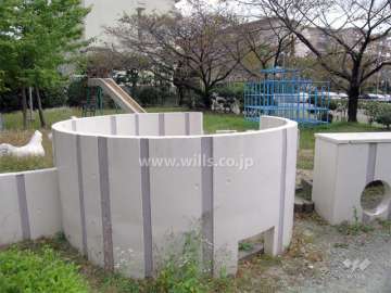 敷地内の公園