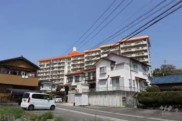 共和コーポラスの遠景