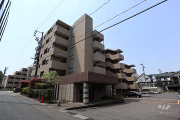 ライフプラザ大府桜木町１番館の外観（北東側から）