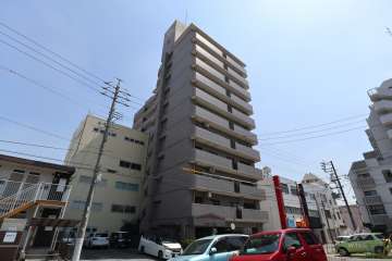アメニティ共和２の外観（北西側から）