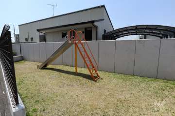 敷地内の共有広場