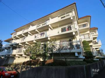 シャルマンコーポBC棟の外観（南東側から）