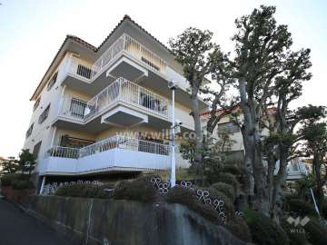 シャルマンコーポBC棟の外観（北西側から）