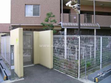 オートロック内にある駐輪場
