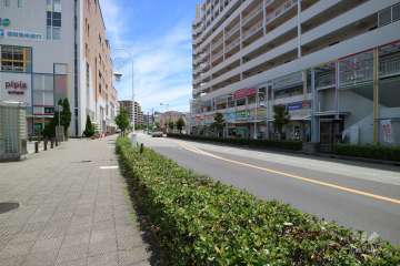 敷地北側の前面道路（国道176号線）