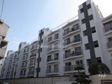 グランドハイツ園田の外観（北西側から）