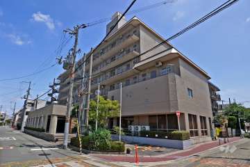 若王ハイムの外観（北西側から）