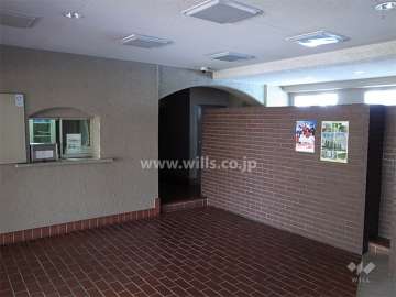 A棟のエントランスホール